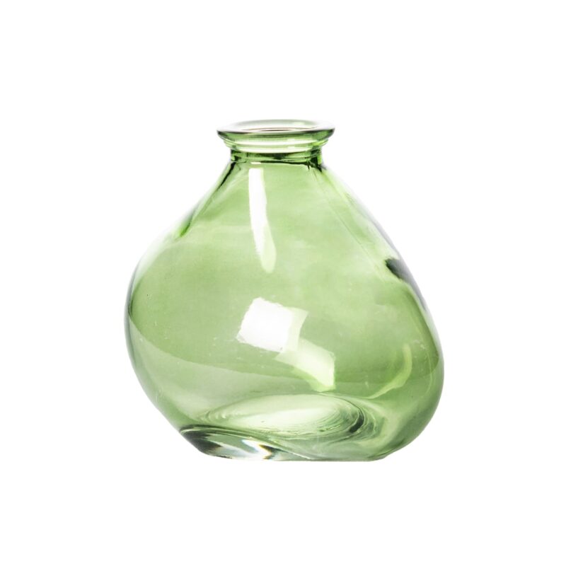 vase bulle vert