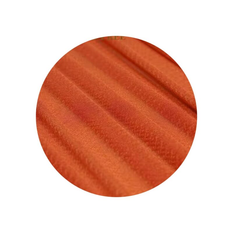 drapé terracotta mousseline de soie