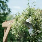 Arche de mariage fleuri